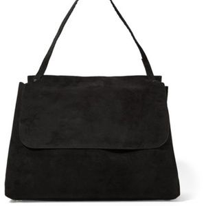 NWT The Row Suede Top Handle Bag
